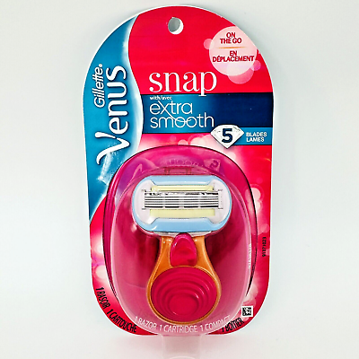 #ad Gillette Venus Extra Smooth Women On The Go Snap Razor Cartridge Compact * READ $9.99