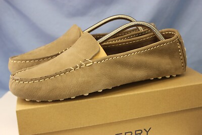 Sperry Port Driving Moc Loafer GREY Womens Size 11M NEW IN BOX $35.55