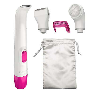 #ad Remington Smooth amp; Silky Body amp; Bikini Kit Personal Trimmer White Pink $17.00