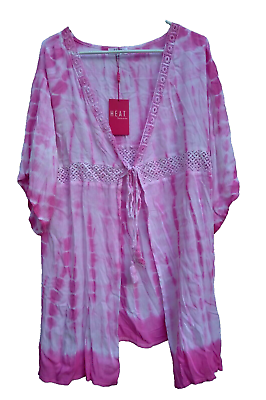 #ad Women#x27;s S M Beach Cover Up Tunic Summer Dress Boho Gift New NWT $21.99