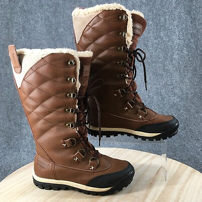 #ad Bearpaw Boots Womens 8 Isabella Knee High Tall Winter 1705W Brown Sheepskin $38.99