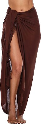 #ad SHU SHI Womens Beach Cover Up Sarong Swimsuit Cover Up Pareo Coverups $54.92