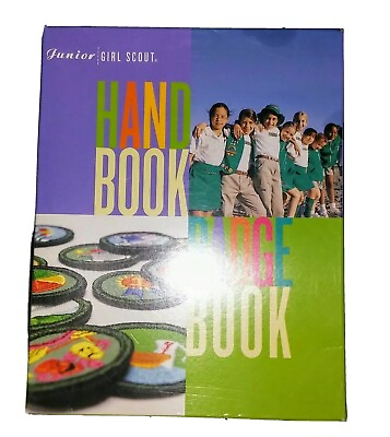 Junior Girl Scout Handbook amp; Badge Book. 2001 Book $25.46