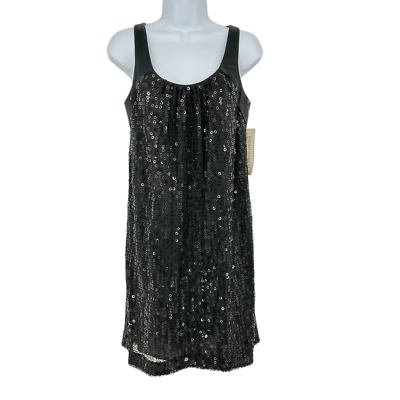 #ad Maggy London NWT Women#x27;s SZ 4 Sequin Embellished Short Cocktail Prom Party Dress $35.00