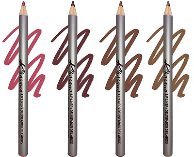 #ad Khasana Lip liner Pencil Set Waterproof Long Lasting Soft Creamy Liner. Set 4 $13.99