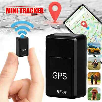 #ad #ad Mini Magnetic GPS Tracker Real time Car Truck Vehicle SMS Locator GSM GPRS GF07 $8.46