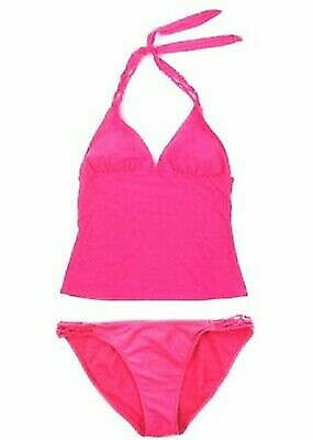 Old Navy Hot Pink Tankini Tops amp; Bottoms Create Your Own Swimsuit Juniors XS XL $23.74