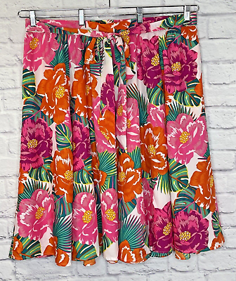 #ad Ashley Stewart skirt women#x27;s size 3X floral $16.95