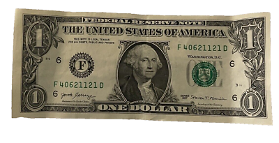 #ad 2 ONE DOLLAR Bills FOR $1.00 . No Joke. 1 Per Customer 1 Per User ID $0.99