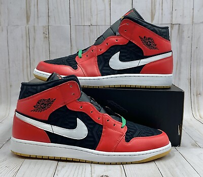 Nike Air Jordan 1 Mid SE Christmas Size 13 DQ8417 006 $119.58