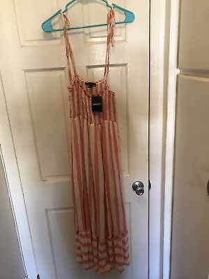 #ad #ad FOREVER 21 Woven Maxi Dress *NWT* Size S FREE SHIPP $22.00