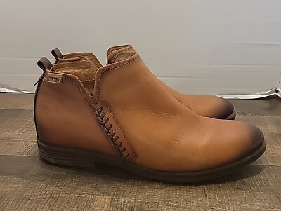 #ad #ad Pikolinos Women#x27;s Ordino Brandy Ankle Boots 40 EU 9 9.5 M US Brown Shoes $55.00