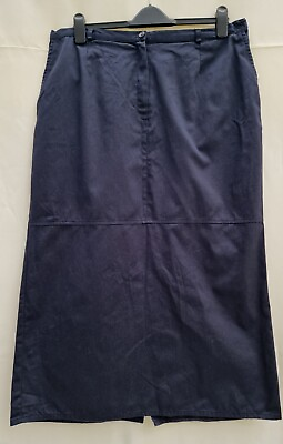 #ad Essence Classic Black Skirt Long size uk 22 eu 50. 700 GBP 14.00