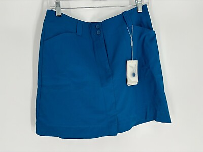 #ad NWT Nike Golf Activewear Blue Skort Shorts Under Skirt Women#x27;s Size 8 Medium $60.00