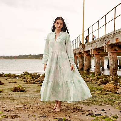 Cotton Maxi Dress Summer Dress Boho dress Long Boho Dress Kavya AU $69.95