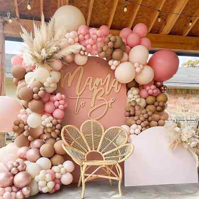#ad Boho Party Decor Balloon Garland Arch Kit Wedding Birthday Baby Shower Decor $14.99