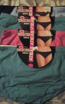 #ad #ad ATEAS Bikini panties women#x27;s plus size 4X 49 51.5 hips 3 pack NWT $21.00
