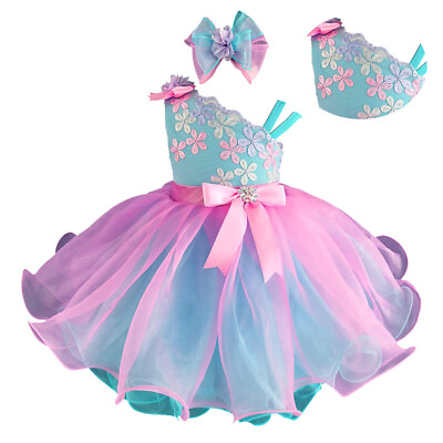 #ad Jenniferwu Baby Girls Lace Flower Dresses Pageant Party Wedding Christmas Dress $50.15