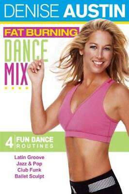 Denise Austin: Fat Burning Dance Mix DVD By Denise Austin VERY GOOD $4.22