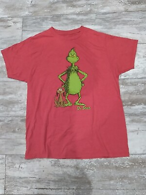 Grinch max t shirt Christmas size large Dr Seuss Lounge Casual Sleepwear holiday $19.99