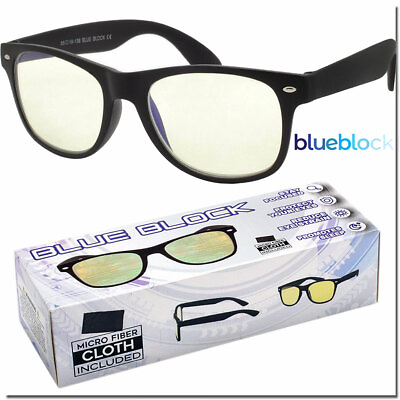 #ad Blue Light Glasses Blue Blocking Sunglasses Computer Gaming Eyewear Protection $8.05