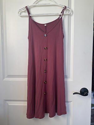 #ad Women’s Sleeveless Purple Sundress With Pockets Perfect For Summer $10.00