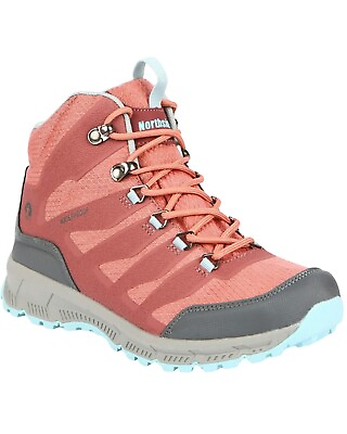 Northside Women#x27;s Mid Waterproof Lace Up Hiking Work Boot 321903W642 $94.16