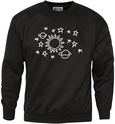 Star Sun Galaxy Cute Tumblr Youth amp; Mens Sweatshirt GBP 19.99