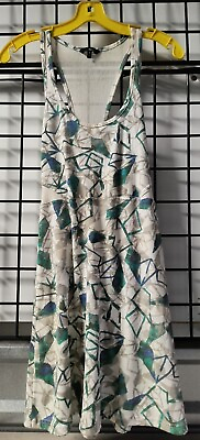 Hurley Sleeveless Aline Sun Dress Size Small Polyester Rayon Blend $20.00