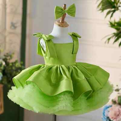 #ad Children#x27;s Princess Ball Gown Wedding Birthday Baptism Party Flower Girl Dresses $87.49
