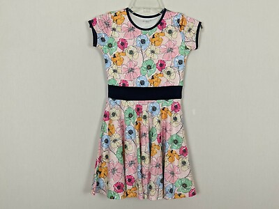 #ad Kidpik summer floral pink girls dress size 10 $14.99