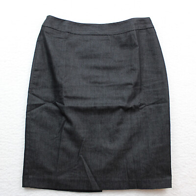 #ad Nine West Suit Pencil Skirt Petite Size 4P Solid Black Lined $16.99