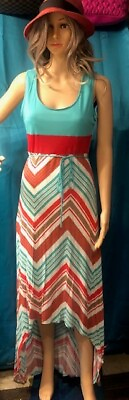 Vitrine Maxi Dress Large Size Colorful $18.99
