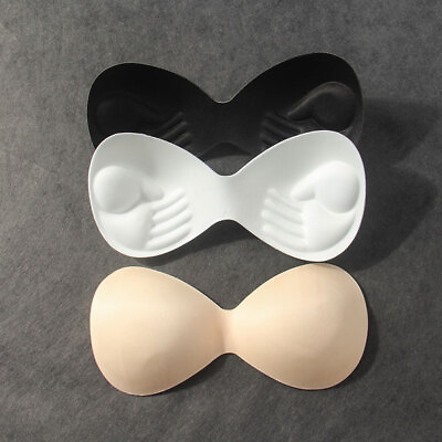 #ad Women Swimsuit Pads Insert Breast Bra Enhancer Push Up Bikini Padded Invisible # $2.81