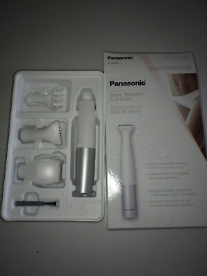 #ad Panasonic Bikini Trimmer and Shaver for Women with 4 Attachments for Gentle $15.50