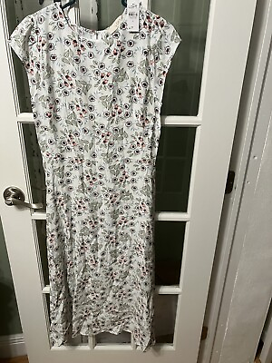 LOFT Maxi Dress Size 2 Floral Print Womens NWT $14.40