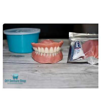 #ad DIY Denture Basic Kit Not A Medical Device No Impression Materials $64.99