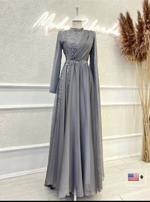 #ad evening modest dresses 36 $170.00