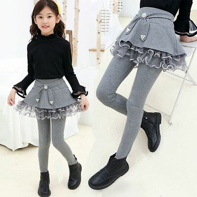 #ad #ad Kids Girls Legging Skirt Pants Kid Girl Spring Autumn Leggings Children#x27;s Girls $78.51