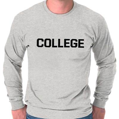 Animal House Faber College Drunk Frat Party Long Sleeve Tshirt for Men or Women $18.99
