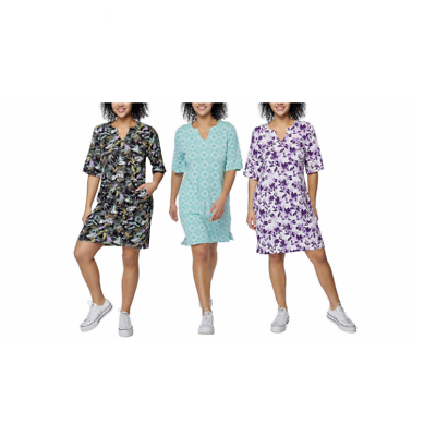 NEW Hang Ten Women#x27;s UPF 50 Breathable Lightweight Sun Dresses Variety #488A $17.99