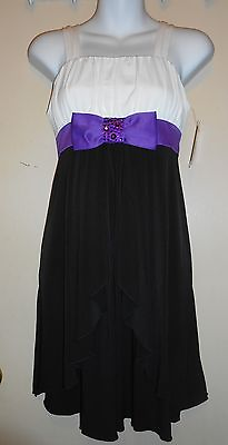 #ad Disorderly Kids Plus Size Girls Embellished Party Dress Black 14 1 2 NWT $41.99