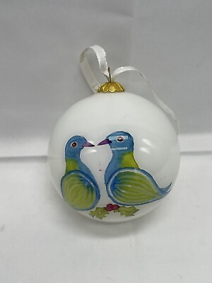 #ad Dillards Ornament 2008 Two Turtle Doves The Style of Christmas $24.99