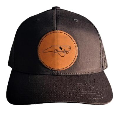 #ad North Carolina Choose Life Leather Patch Hat Pro Life Hat Black $35.00