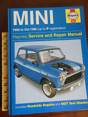 #ad Haynes Repair Manual 0646 Mini 1969 1996 British Leyland BL Austin Morris GBP 11.99