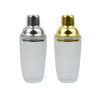 Cocktail Shaker 350ml Mixer Drinking Shaker Cocktail for Drink Party Wedding $25.71