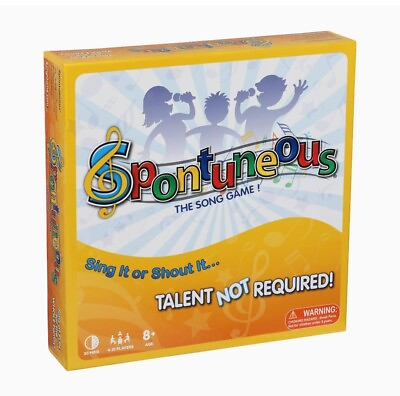 #ad Spontuneous The Party Song Game Brand NEW amp; Sealed $13.99