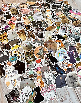 #ad 20pcs CATS stickers Kitten animals Cute cats FREE Shipping* $3.70