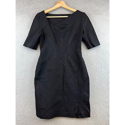 #ad Black Ribbon LK Bennett black cocktail dress size 8 $24.99
