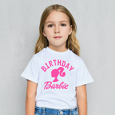 Birthday Barbie Shirt Barbie Birthday Party Shirt for Toddler amp; Youth $17.85